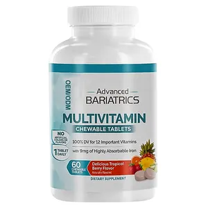 OEM destekler sağlıklı enerji üretim ve bağışıklık sağlık vejetaryen çiğneme Multivitamin tabletleri