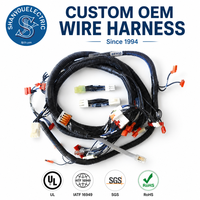 Customized 	 Power Cable Wire Harness   Wire Connectors Charging Cable  Custom Cable AssemblyCable Connector Wire Harness
