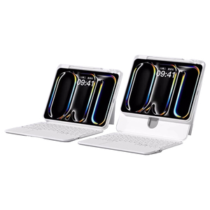 Étui pour tablette avec clavier, clavier magique réglable en hauteur pour <span class=keywords><strong>iPad</strong></span> Pro 11 pouces Air6, étui de protection détachable - Product Image 4