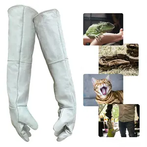 60cm Pet Animal Handling Bite Resistant Proof-Glove for Grooming, Cat/Dog/Bird//Snake/Reptile, Anti-Bite Protection-Gloves