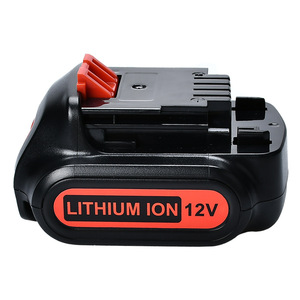 <span class=keywords><strong>Batteria</strong></span> al Litio 12V 10.8V Sostitutiva per Utensili Elettrici <span class=keywords><strong>Black</strong></span> & <span class=keywords><strong>Decker</strong></span> BL1512-XJ BDCDD12KB BDCD12 - Product Image 4