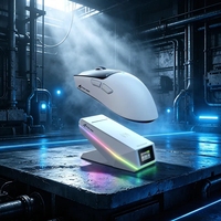 Souris de jeu sans fil ATTACK SHARK X11 PRO V2, capteur PAW3315, 30000 DPI, taux de polling 1 kHz, 66 g, légère, avec écran TFT et station de charge