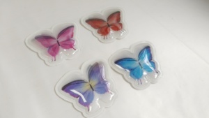 Biểu tượng tùy chỉnh 3D lenticular phim, bền đàn hồi & có thể giặt nhiệt chuyển giao in ấn với Holographic óng ánh hiệu ứng - Product Image 2