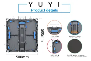 Panel display LED, p1.9 p2.9 p2.9 p3.91 p4.81 led video dinding dalam ruangan/luar ruangan layar tampilan led p3.91