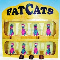 Fat Cats Jeu de Carnaval, Jeu de Fête 'Knock Party', Location pour Événements, Divertissement Familial, Équipement de Jeux Extérieurs pour Enfants, Matériau en Fibre