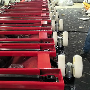 Transpaleta de elevación hidráulica manual de entrega de material de venta popular con precio competitivo - Product Image 1