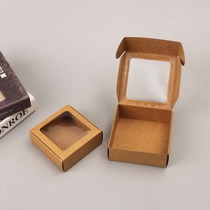 Cajas Cuadradas Impresas con Tinta de Soya Biodegradable, Personalizadas, de Cartón Corrugado, Plegables, para Envío Aéreo, Caja de Regalo - Product Image 1