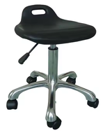 Chaise ESD en mousse réglable et antistatique: idéale pour les salles blanches et les laboratoires.