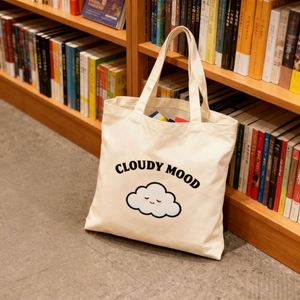 Sac fourre-tout en toile personnalisé avec slogan motivant RISE up, imprimé flèche, orange corail, sac fourre-tout inspirant pour le shopping quotidien, sacs fourre-tout pour femmes - Product Image 3