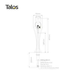 Barra dispensadora de bebidas, equipo tipo <span class=keywords><strong>Cobra</strong></span> con soporte de Alforja de 1 vía, torre de cerveza, fuente de cerveza - Product Image 3