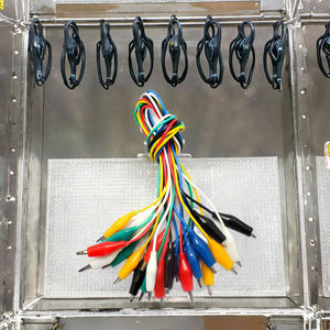 Produk Baru 10 Buah Klip Buaya Listrik DIY Uji Timbal <span class=keywords><strong>Alligator</strong></span> Klip Buaya Ujung Ganda Klip Kecoak Uji Kawat Jumper - Product Image 4