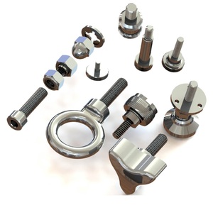Componentes No Estándar, Piezas Mecanizadas por Tornillo, Componentes Metálicos de Precisión CNC Personalizados para Uso Industrial - Product Image 2