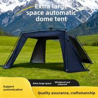 Tente instantanée automatique en maille, grand espace, anti-moustiques, abri solaire extérieur, camping, pique-nique, fête, pêche, jardin, plage, tissu Oxford