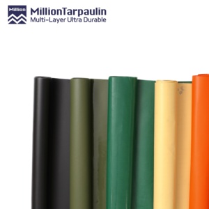 Lona de PVC Reforzada con Ripstop para Carpas de Exterior, Tela Impermeable de Doble Cara, Rollos de Lona de PVC de 350-900 g/m² - Product Image 1
