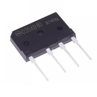 Nouveau Redresseur à Pont de Diodes Original D25XB80 D25XB Monophasé 800V 3.5A Pleine Onde SIP4 pour Cuisinière Électromagnétique
