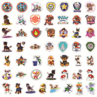 Autocollants de dessin animé Paw Patrol en vinyle imperméable pour enfants, pour bouteille d'eau, coque de téléphone, ordinateur portable, casque, bagages, vélo, DIY