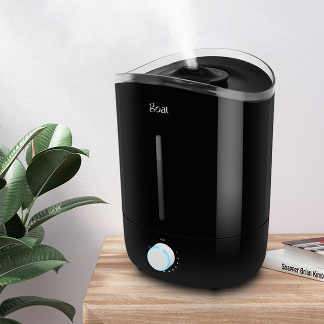 Direct Sale 5L Large Capacity Ultrasonic Air Humidifier with Top Fill Aroma Function and Adjustable Mist Control