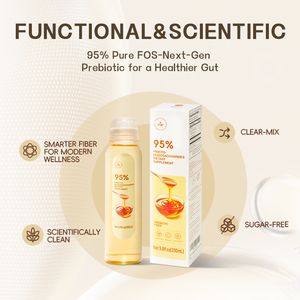 YVIP OEM/ODM Alternatif Gula Rendah Kalori 95% FOS Prebiotik Sirup Alami Tinggi Serat Digunakan untuk Penurunan Berat Badan & Mengatasi Sembelit - Product Image 3