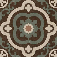 Carrelage mural en céramique moderne vintage à motif floral 300x300mm, finition mate, résistant aux acides, antidérapant, imperméable, pour la décoration de la cuisine et de la salle de bain