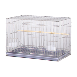 Jaula Plegable Moderna para Pájaros, 60x43x41cm, Marco de Hierro, Bandeja de Plástico Resistente al Agua, Ecológica, Capacidad de 50 lb, Caja para Agapornis - Product Image 6