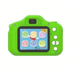 Cámara de Juguete de Dinosaurio para Niños, Pantalla IPS de 2.0 Pulgadas, Grabación de Ángulo Amplio de 180°, Material ABS, Regalo de Cumpleaños de Dibujos Animados para Niños - Product Image 5