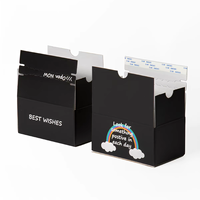 Caja de Envío Corrugada con Cierre de Cremallera Innovador, Sin Cinta Adhesiva, Autosellable, para Comercio Electrónico, Cajas de Suscripción para Minoristas