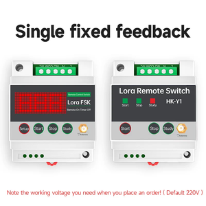 Phổ biến 220V/380V Lora chuyển đổi từ xa điều khiển tầm xa không dây từ xa tiếp sức điều khiển 10A Max hiện tại dài khoảng cách - Product Image 3