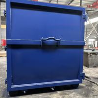 Compacteur mobile de déchets industriel avec moteur pour l'agriculture, le traitement des déchets alimentaires et le compactage des ordures