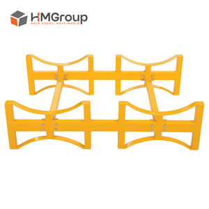 Estante Portátil de Acero para Bidones de Aceite de 55 Galones, con Acceso para Montacargas, para Transporte Fácil y Eficiente de Materiales - Product Image 4