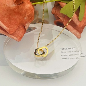 Collar de Corazón Chapado en Oro de Acero Inoxidable de Alta Calidad, Antideslustre, Personalizado, Venta al por Mayor, Nuevo 2024 - Product Image 5