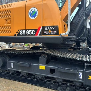 Miniexcavadora Usada SANY SY95C 2023 de 12 Toneladas y 55 kW con Dientes de Repuesto, Martillo Rompedor y Cucharón de Excavación para Construcción - Product Image 2