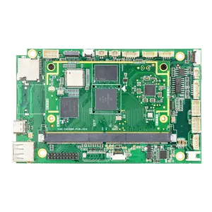 1GB DDR4 32GB EMMC工業用グレードNXPi.MX 8MCPUオンボード4GBRAMおよび32GBeMMCコアボードマザーボード