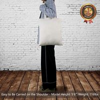 Bolsas de Lona con Logotipo Impreso Personalizado, Bolsas de Algodón Blancas Lisas para Sublimación, Bolsas de Compras de Lona con Logotipos Reutilizables
