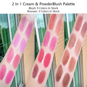 Nuovi Arrivi: Palette Blush 2 in 1 in 10 Tonalità Dorate, Etichetta Privata, Blush in <span class=keywords><strong>Crema</strong></span> e Polvere con Finitura Opaca e Luminosa per <span class=keywords><strong>Pelle</strong></span> <span class=keywords><strong>Sensibile</strong></span> - Product Image 6