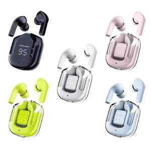 Audífonos Inalámbricos TWS Transparentes Coloridos con Sonido Claro, Pantalla LED Digital, Auriculares para Juegos y Deportes - Product Image 1