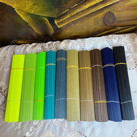Bâton de diffuseur de manucure en rotin, multicolore, sans flamme, extension du parfum, bon marché, 3x200mm, 1 pièce