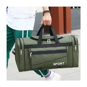 Spor çantası büyük kapasiteli açık spor spor çantaları su geçirmez silindir çanta