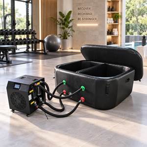 Refroidisseur d'eau professionnel pour bain de glace avec filtre en acier inoxydable, purification UV et fonction ozone - Product Image 5
