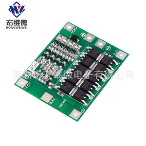 ฮงเว่ย 4S แผงป้องกันแบตเตอรี่ 14.8V 16.8V 40A สำหรับการสตาร์ทด้วยสว่านไฟฟ้า - Product Image 3