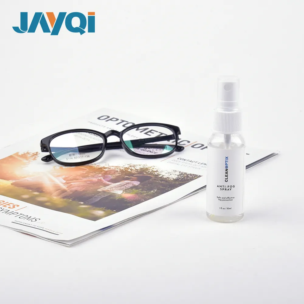 JAYQI Wholesale Lens Spray Cleaning Eye Wear Glasses Sunglasses Liquid Solution Glasses Cleaner Lens Cleaning Kits