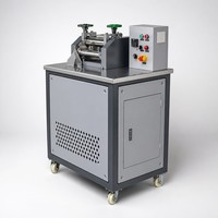 Máquina de Peletización de Plástico, Molino de Dos Rodillos, Mezcladora de Compuestos de Elastómeros TPE TPU, Granuladora de Materiales Blandos, Pruebas de Laboratorio, CE