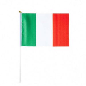 Customized Your logo Printing Design Fans Items 68D Polyester Accept Custom Material Italian 3x5 <b>Flag</b> of Italy - Product Image 6