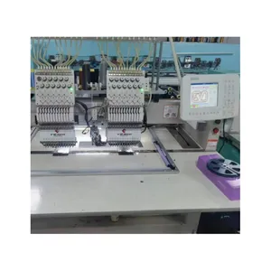 YESHI High Speed 12 Needle Double Head Small Computer Embroidery Machine Suppliers Prices For Sale Computerized