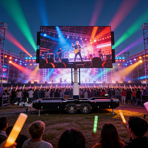 Display LED per Pubblicità Digitale su Rimorchio Mobile ad Alta Risoluzione per Eventi all'Aperto, Sport e <span class=keywords><strong>Film</strong></span> - Product Image 2