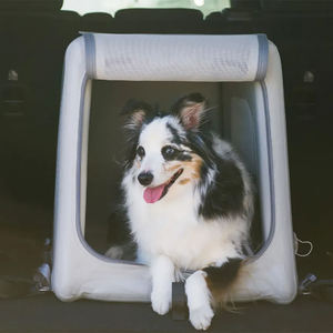 कार में आउटिंग और कैंपिंग और यात्रा करने वाले कुत्ते के लिए 2026 नया उत्पाद इंफ्लेटेबल पोर्टेबल तह वाहक - Product Image 2
