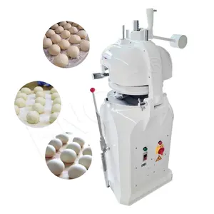 HNOC Máquina automática para hacer tortillas, Mini rollo de bola de masa para pizza, máquina para pesar y cortar masa redonda, panadería