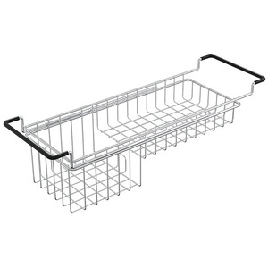 Panier télescopique en acier inoxydable 304, style étroit, pour rangement de savon à vaisselle, organiseur d'évier de cuisine - Product Image 4