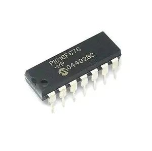 PIC16F676-I/P MCU 8-bit asli baru mikrokontroler PIC16F676