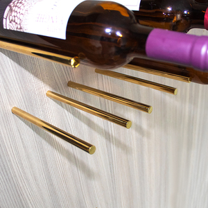 Thép Không Gỉ Tường Rượu Vang Giá Vàng Bạc Rượu Vang Pegs Chủ Tùy Chỉnh Kích Thước Cho Rượu Vang Lưu Trữ - Product Image 3