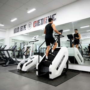 Mesin Stepper Olahraga Elektrik Komersial, Alat Fitness Kardio, Peralatan Latihan Pendakian Tangga, Peralatan Latihan Inti Tubuh - Product Image 1